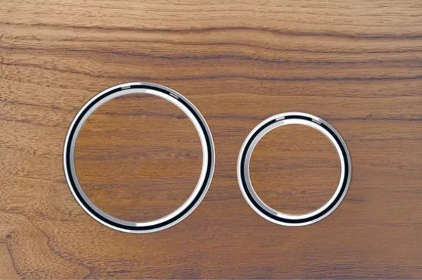 Geberit Sigma21 Kumanda Kapağı Ahsap-Krom 115.884.JX.1